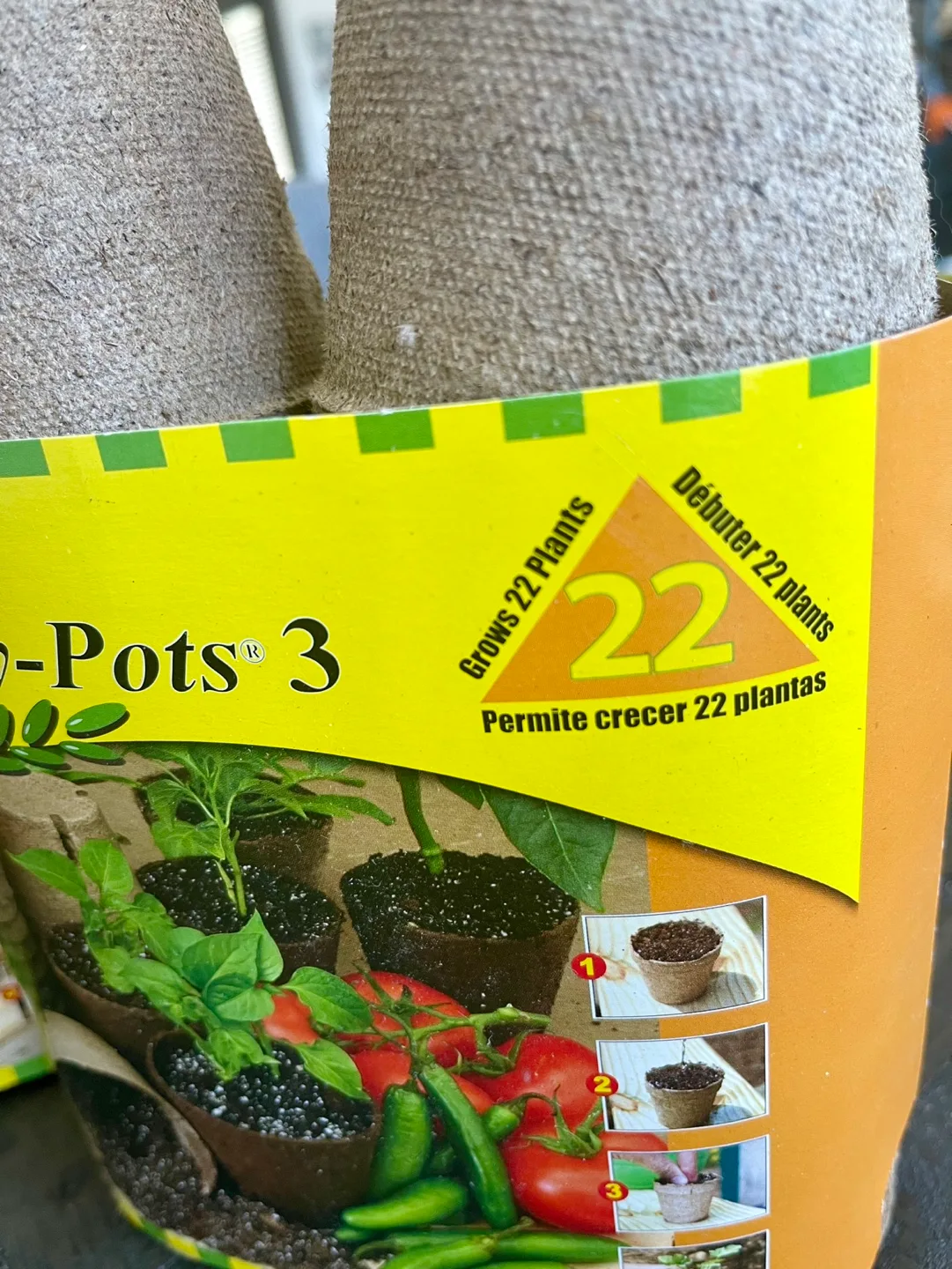 Jiffy-Pots 3 - 22 Peat Pots  x 2🧡 image indicator(2)