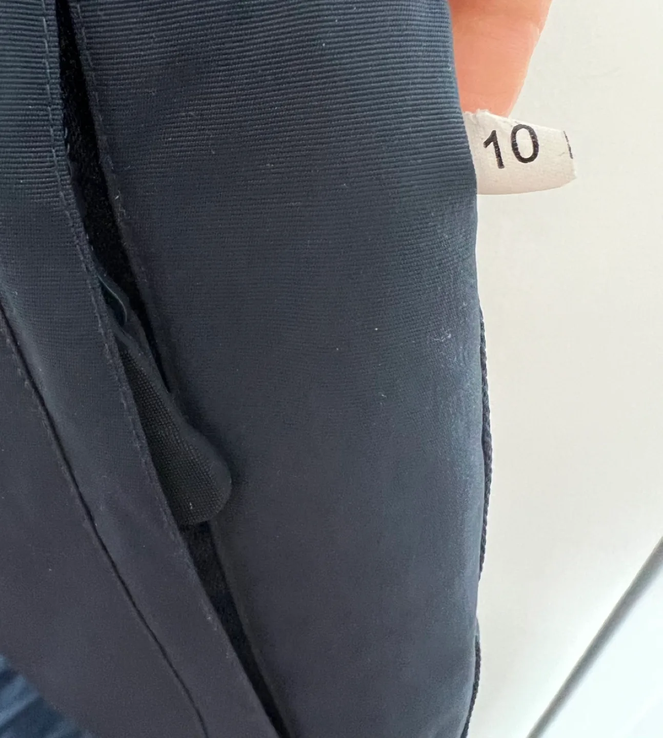 Girls' Size 10 Black Snow Pants image indicator(3)