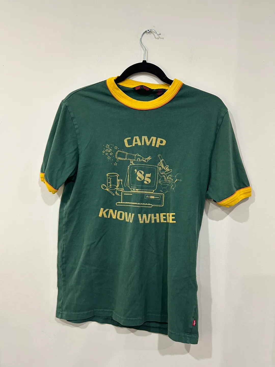 Levi’s x Stranger Things “camp nowhere” tee size small image indicator(2)