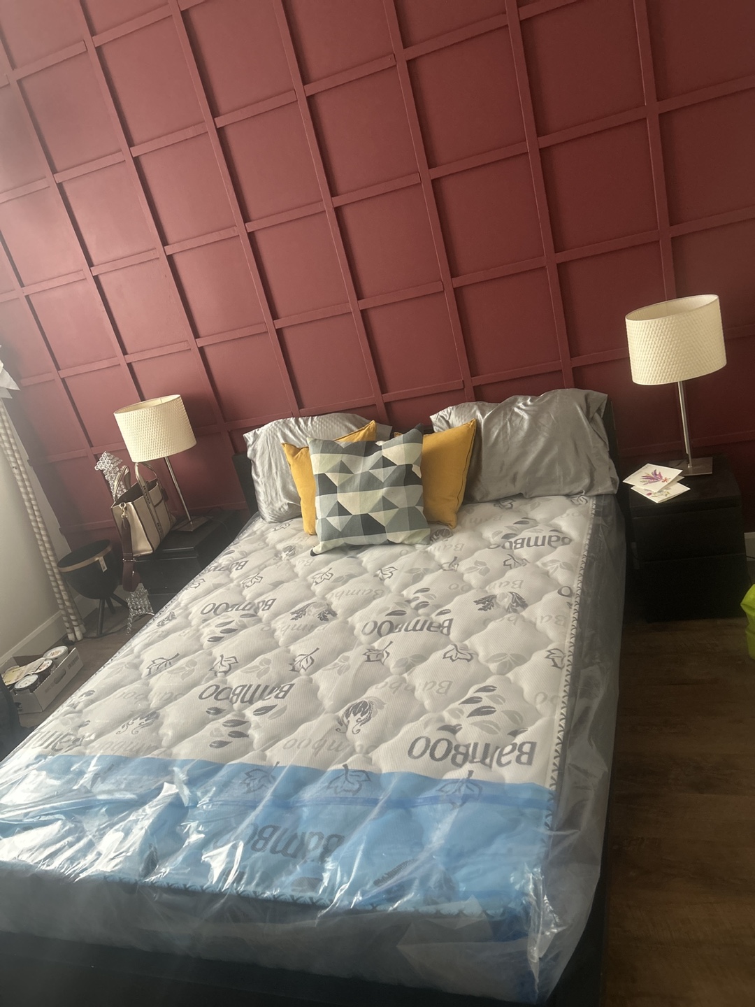 Ikea Malm queen bed frame