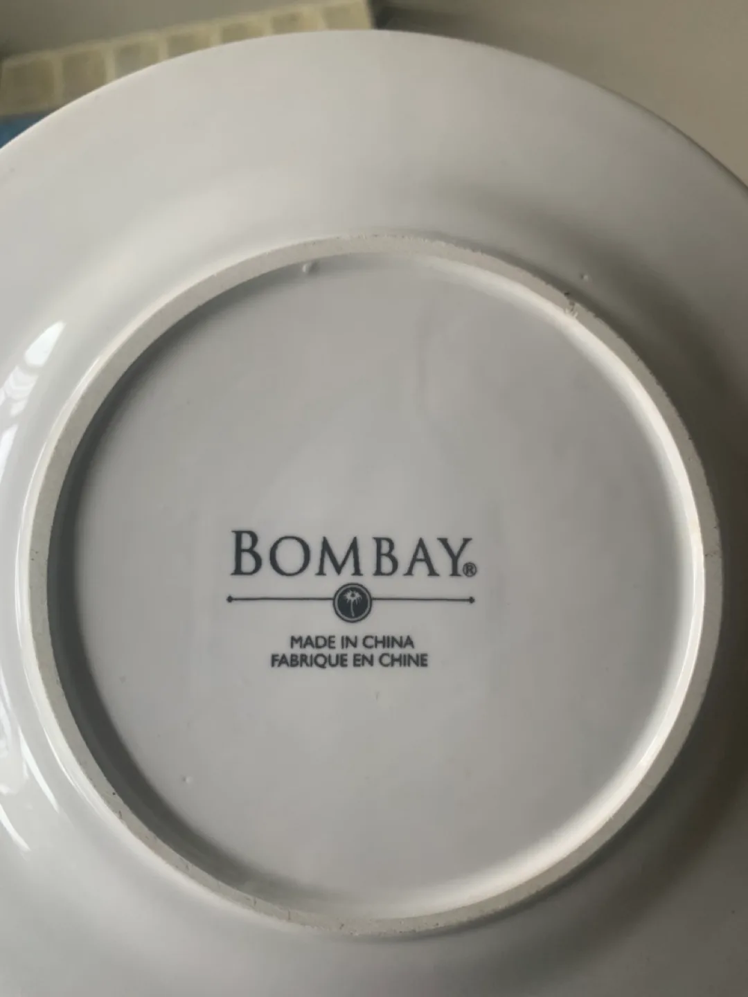 🧡 Set of 3  vintage Bombay Company White Floral Plates image indicator(3)