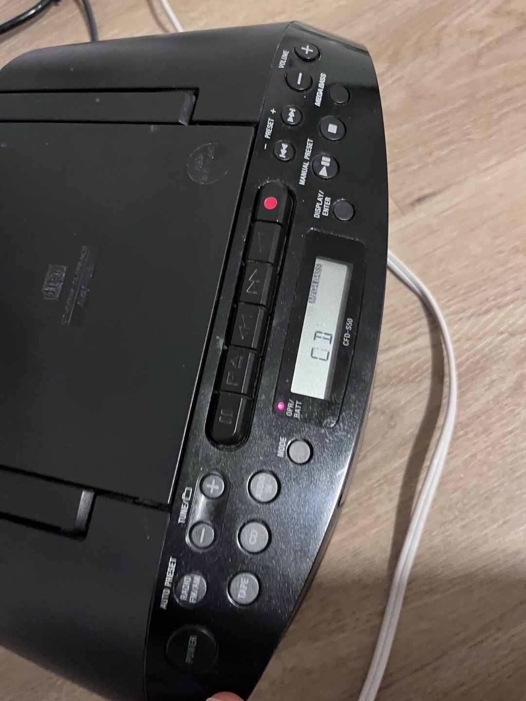 Sony CFD-S55 CD Radio Cassette-Corder - photo 3