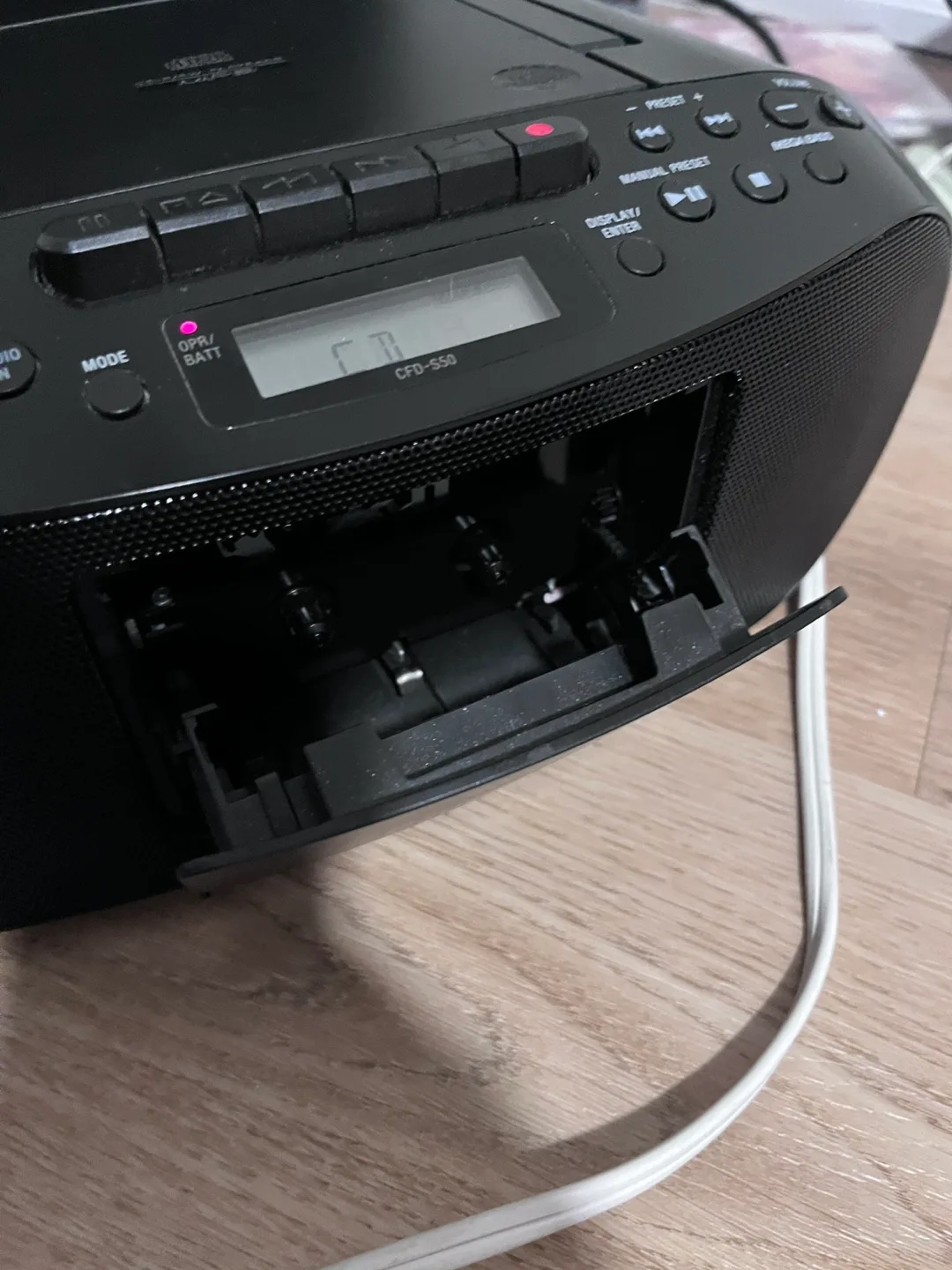 Sony CFD-S55 CD Radio Cassette-Corder image indicator(4)