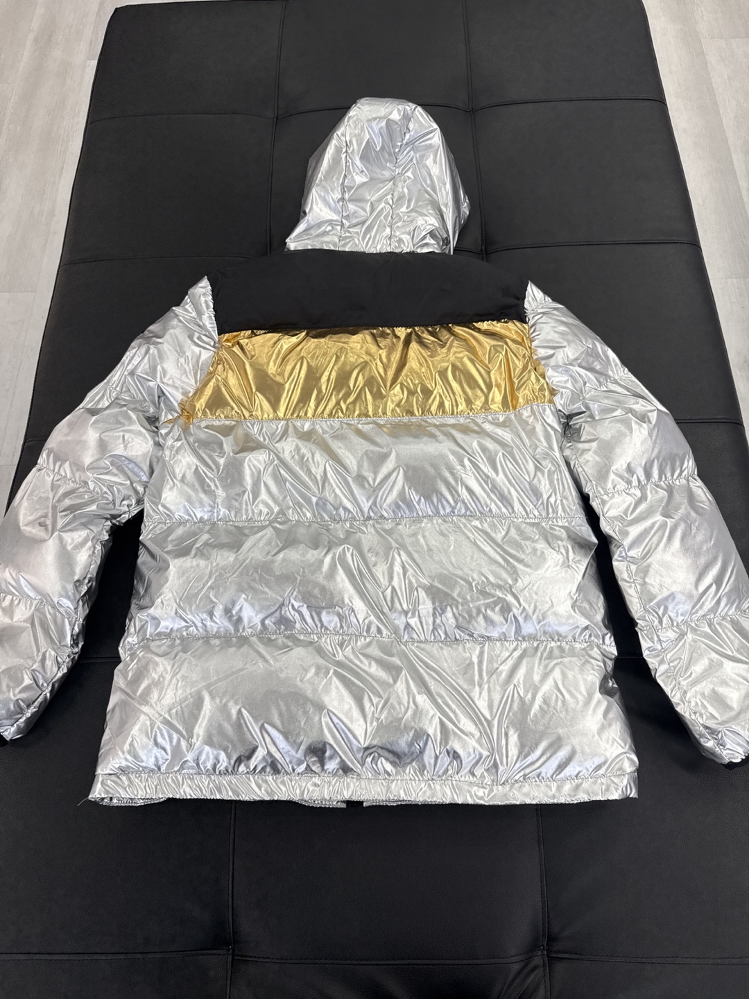 Reason Men's Metallic Puffer Jacket - Size M - photo 2