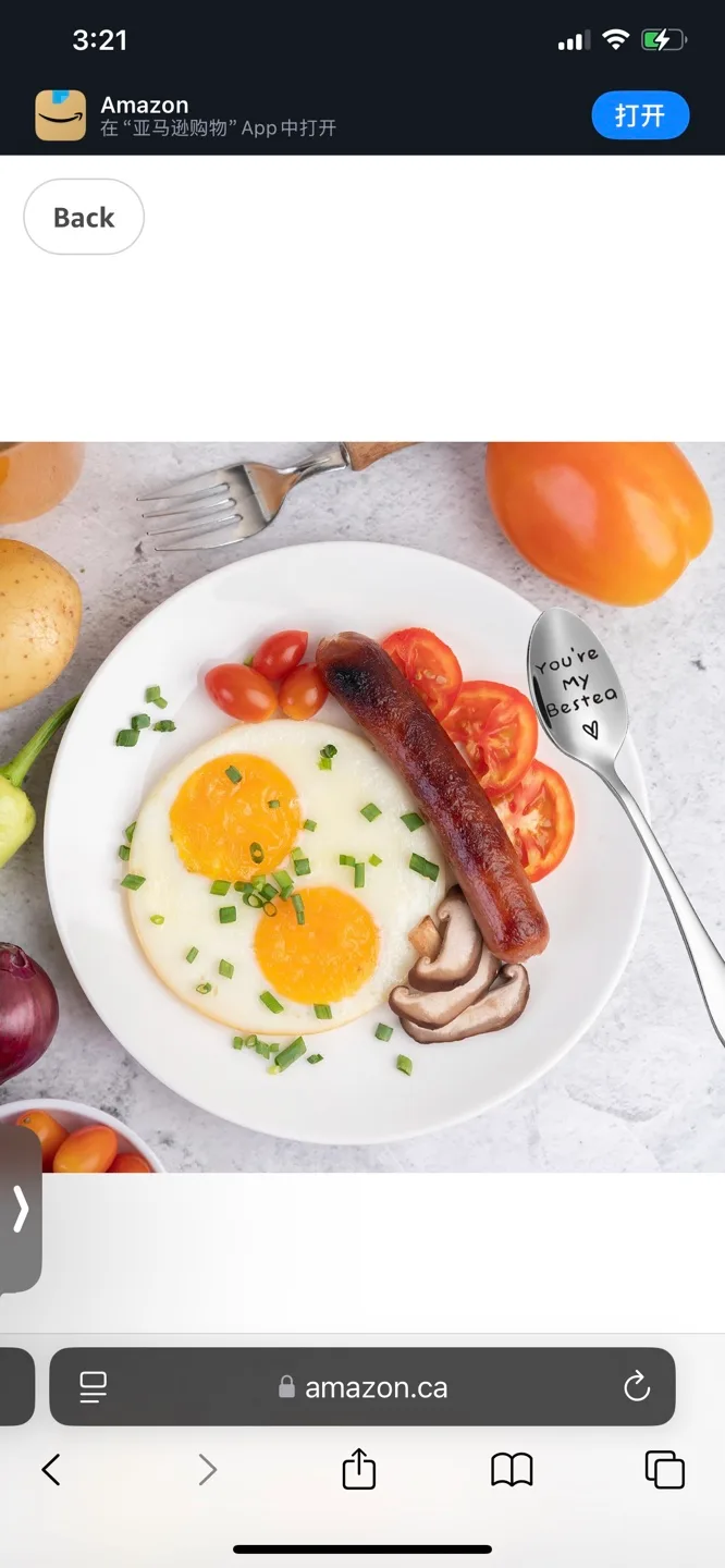 Engraved Spoon - "You're My Bestie" image indicator(2)