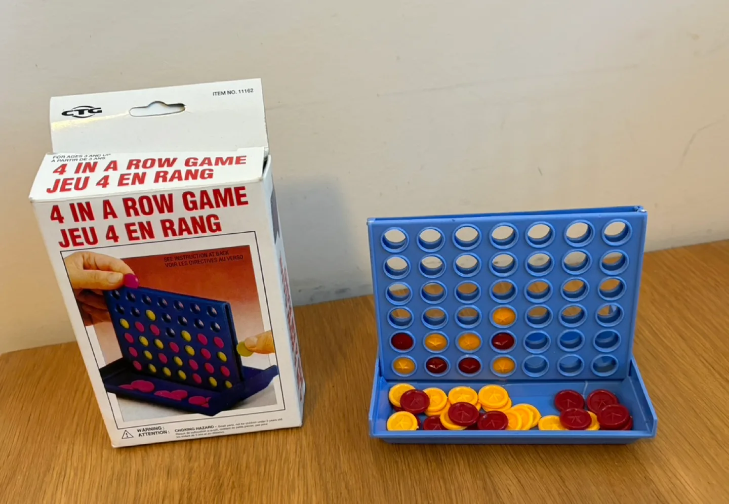 4 in a Row Game - Travel Size - Ages 3+ image indicator(2)