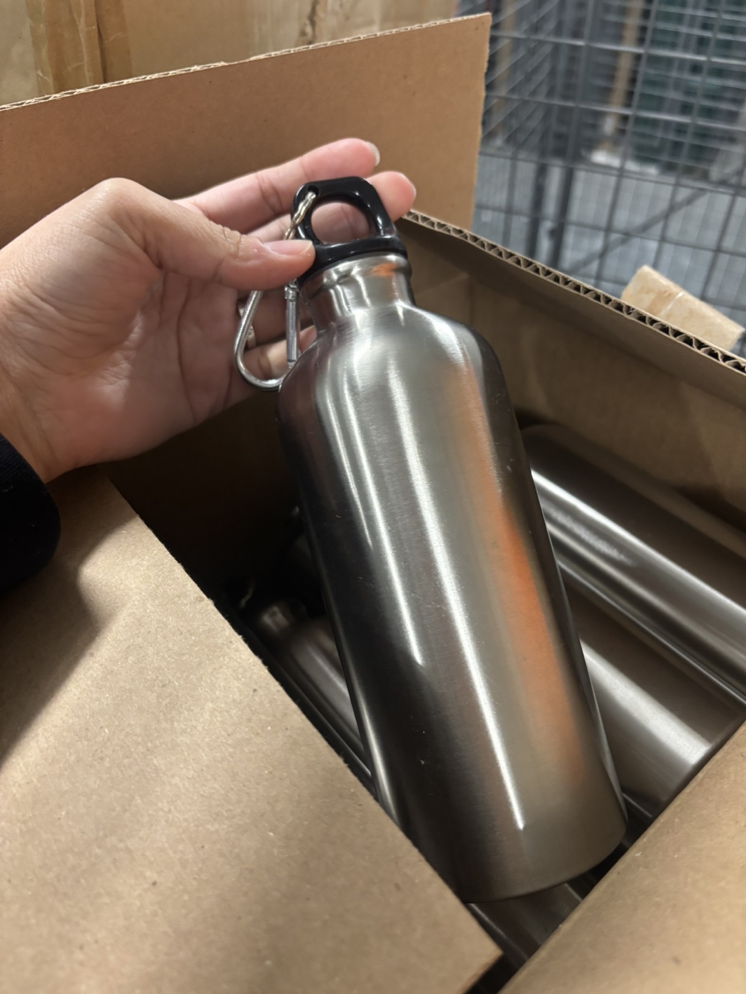 Water bottles