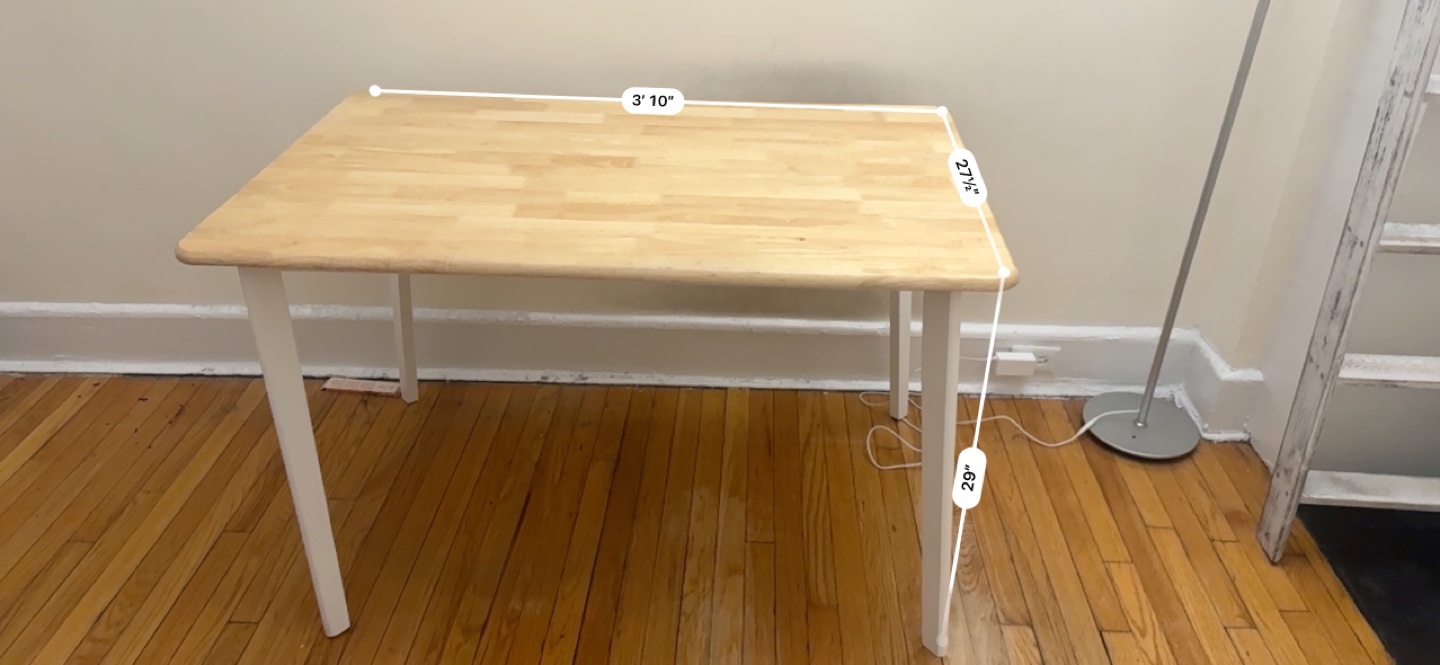 Free delivery Wooden Table - photo 2