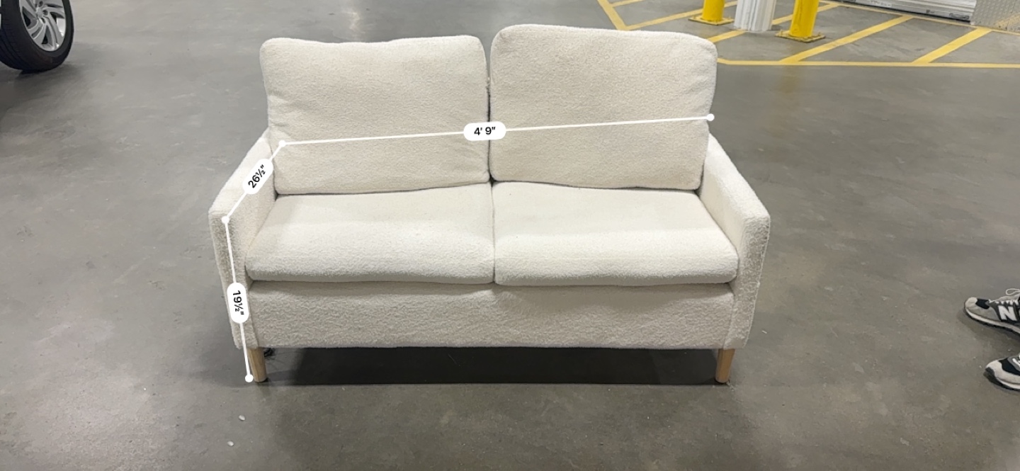 Cozy Loveseat with USB Charging Ports - photo 2