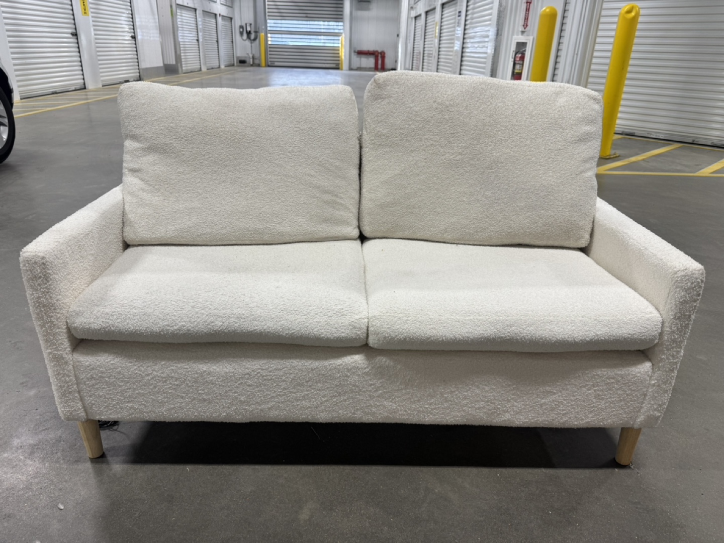 Cozy Loveseat with USB Charging Ports