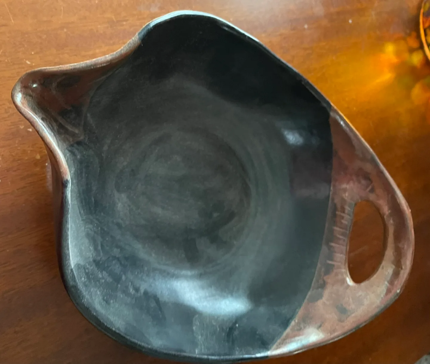 Handcrafted Pottery Serving Bowl image indicator(3)