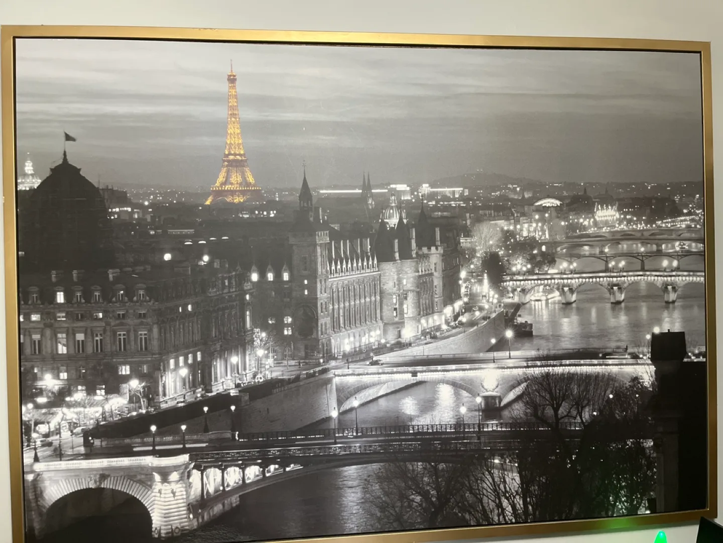 Large Paris Cityscape Canvas Wall Art image indicator(2)