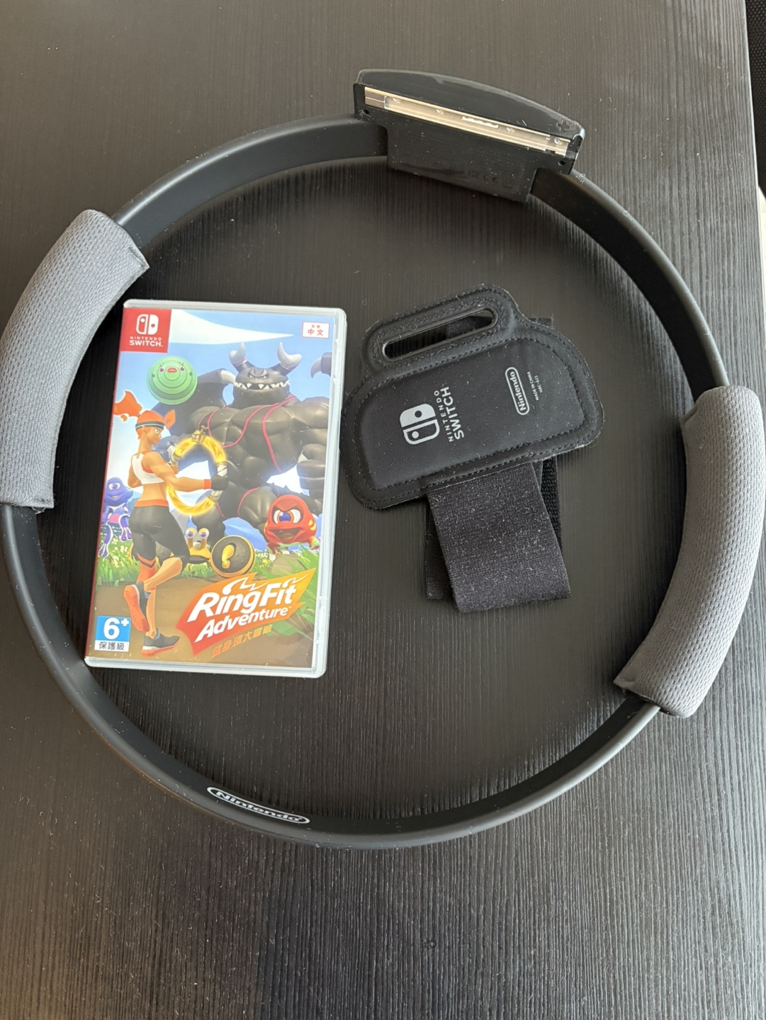 Nintendo Ring Fit Adventure with Leg Strap and Ring-Con - photo 2