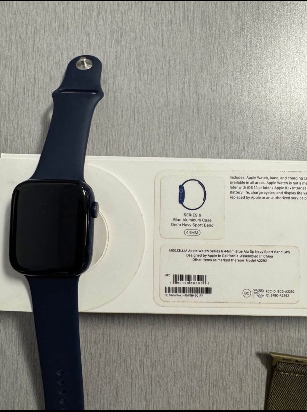 Apple Watch Series 6 44mm,Blue Aluminium Case. - photo 2
