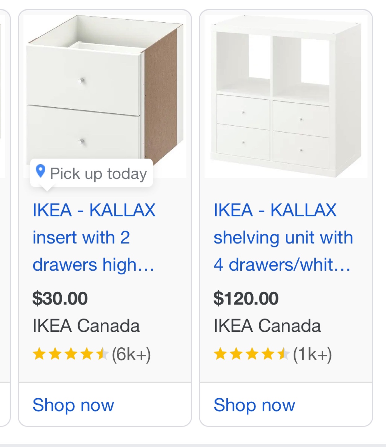 IKEA KALLAX Insert with Two Drawers - photo 4