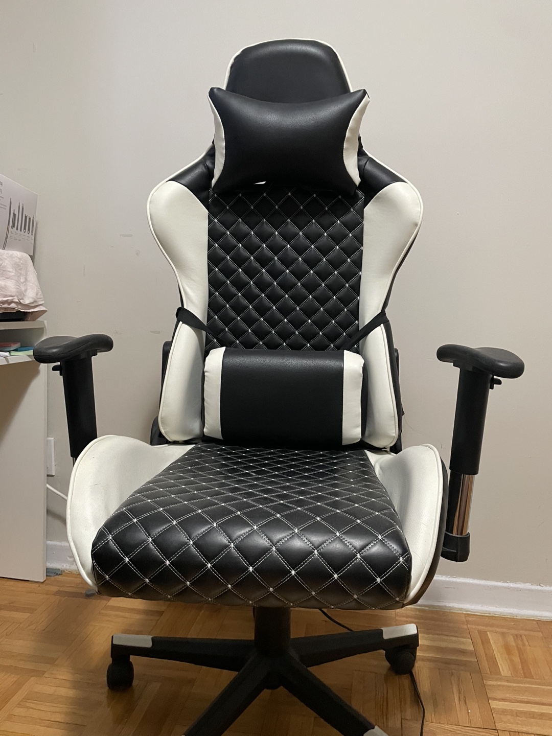 Gaming Chair - Black and White - photo 3