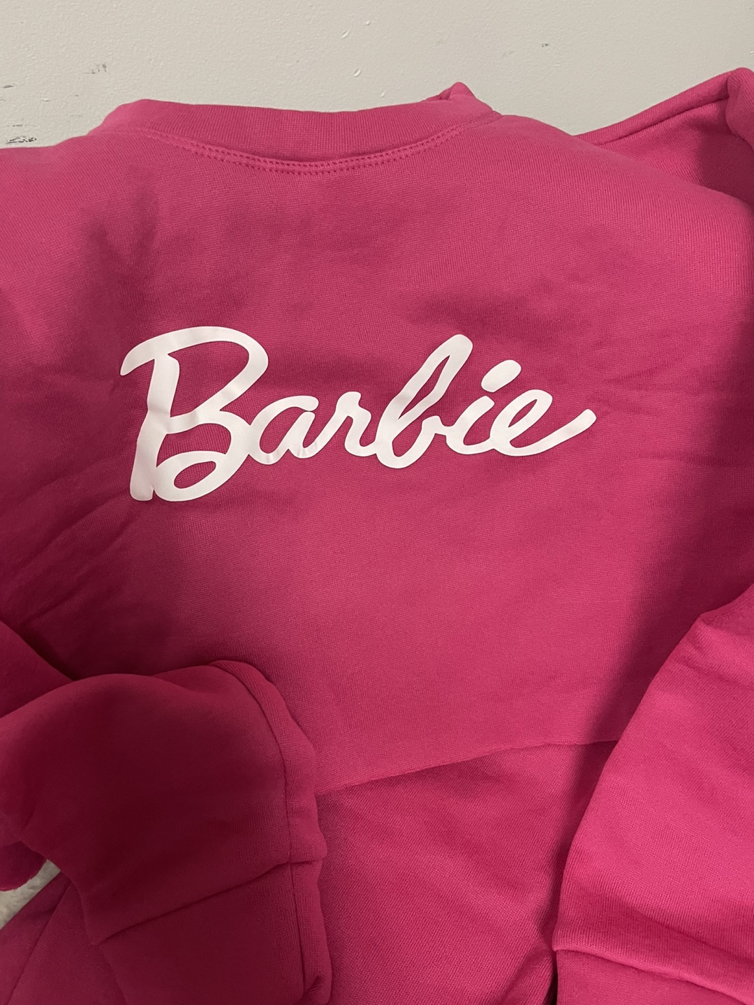 Barbie Pink Sweatshirt and Joggers Set - photo 2