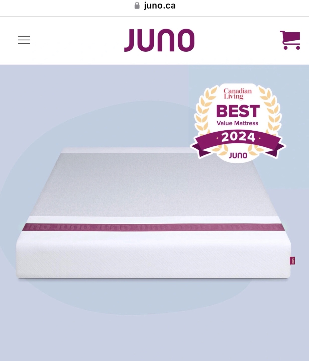 Juno  Queen Mattress - Medium Firm Comfort - photo 5