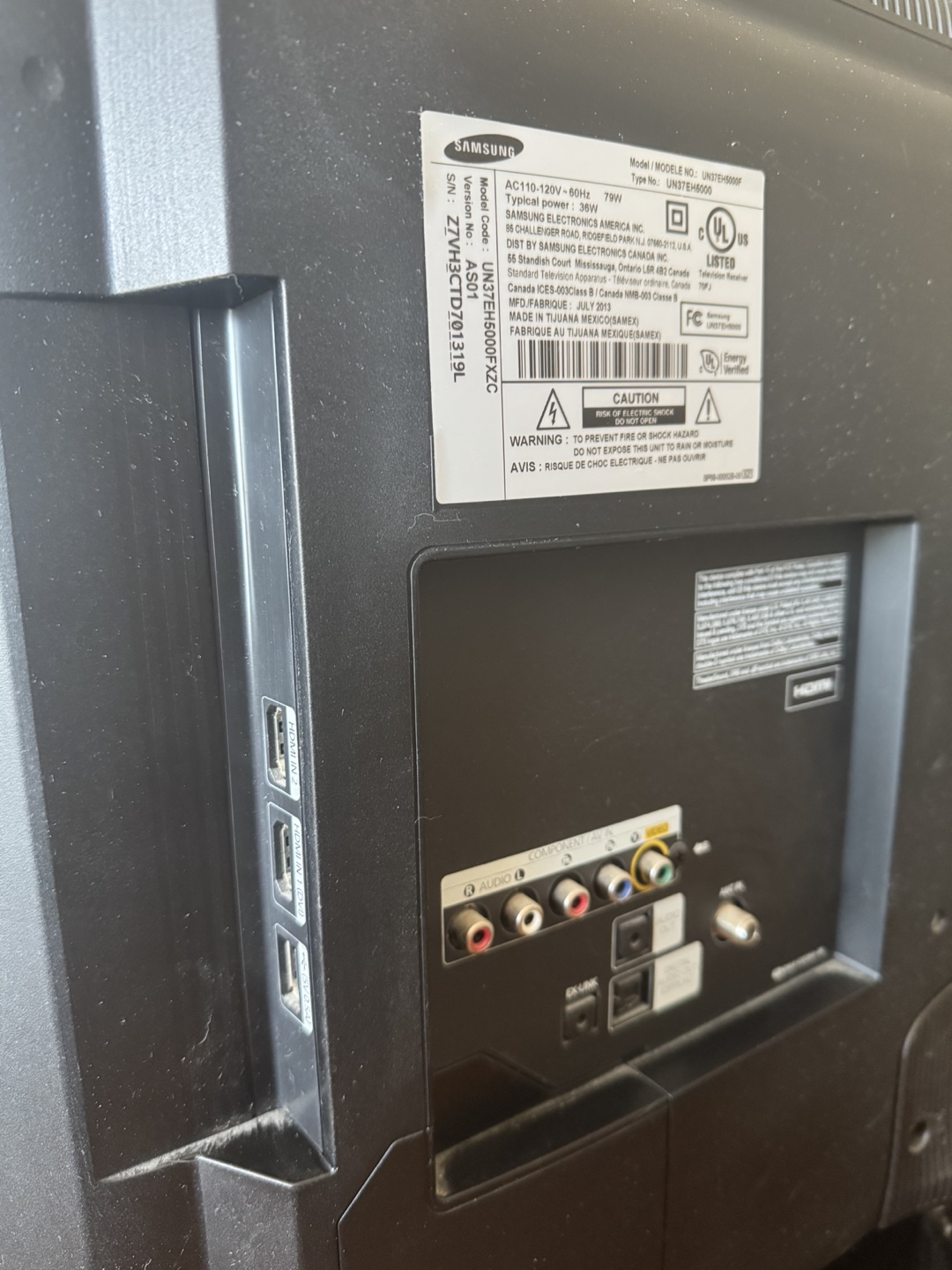 Samsung 37" LED TV - photo 2