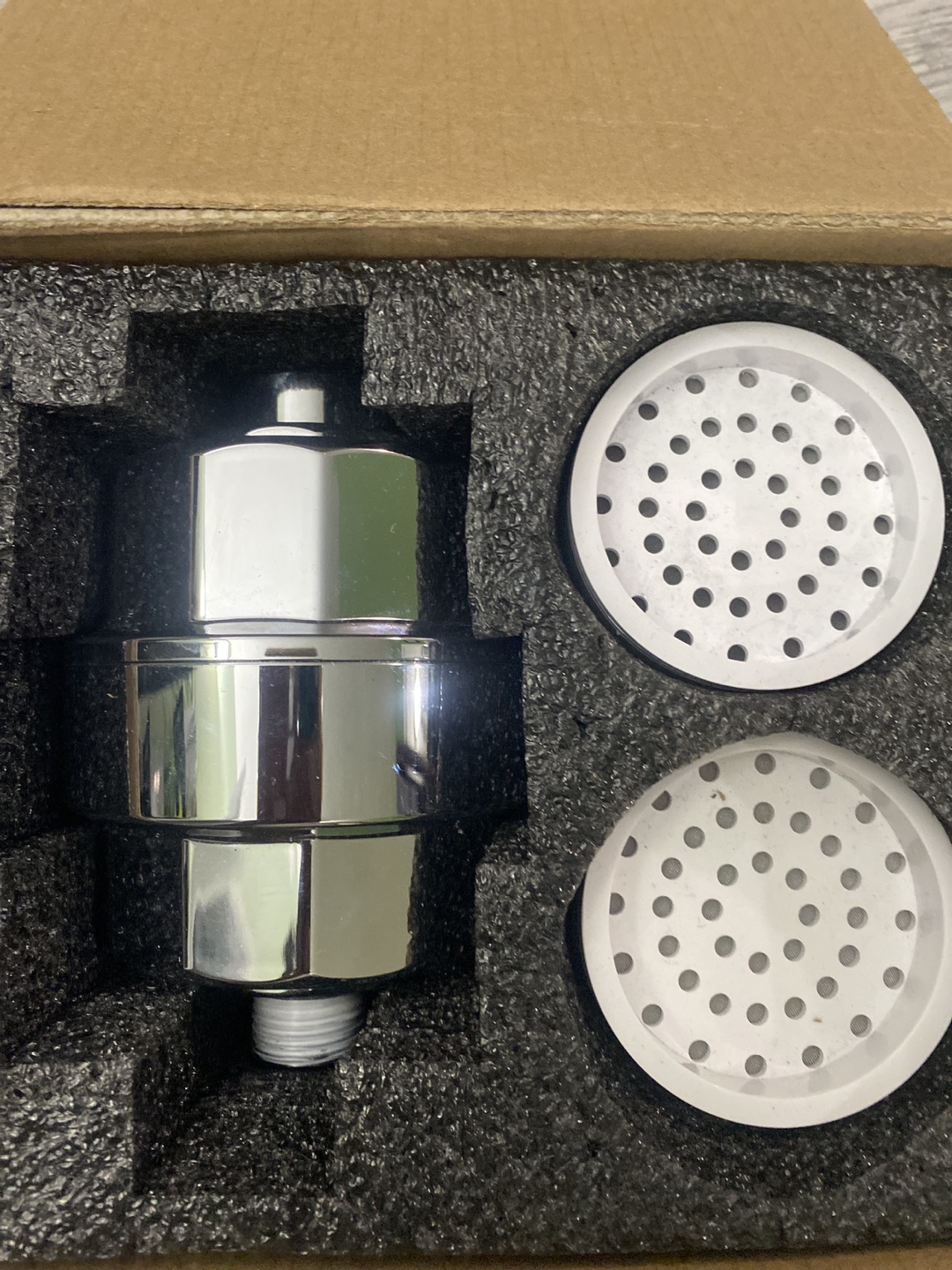 New Shower Filter with Extra Filter Heads