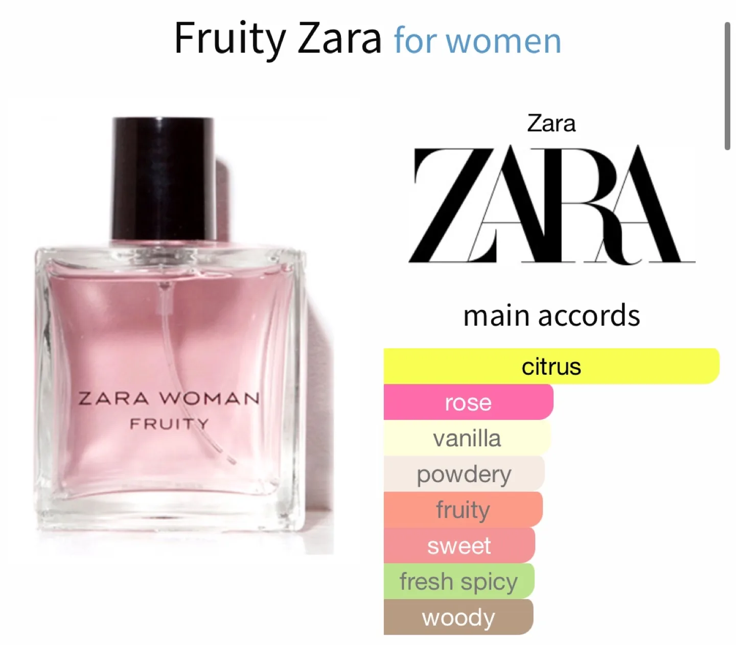Zara Fruity EDT - 100ml image indicator(2)