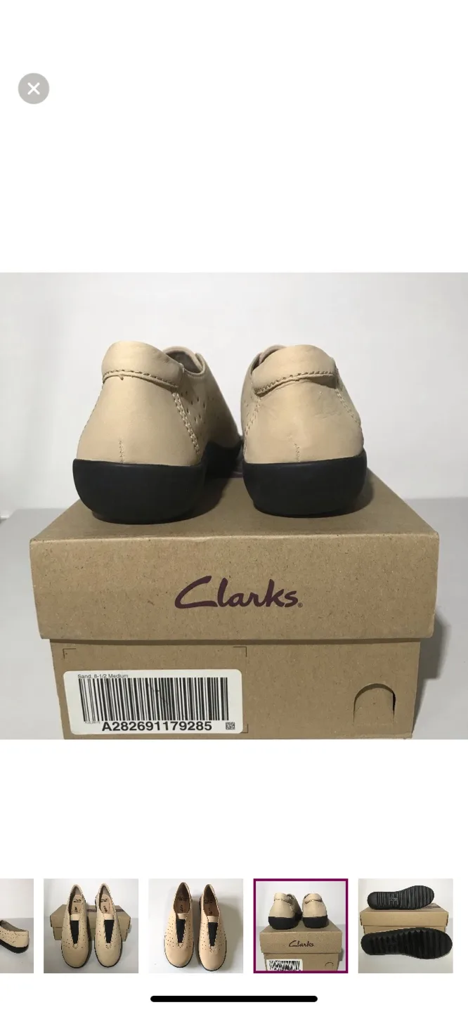 Clarks brand new 9.5 wide image indicator(5)