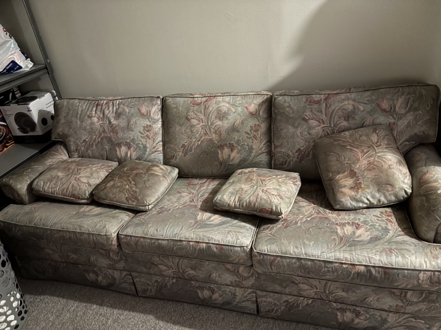 Vintage Floral Sofa