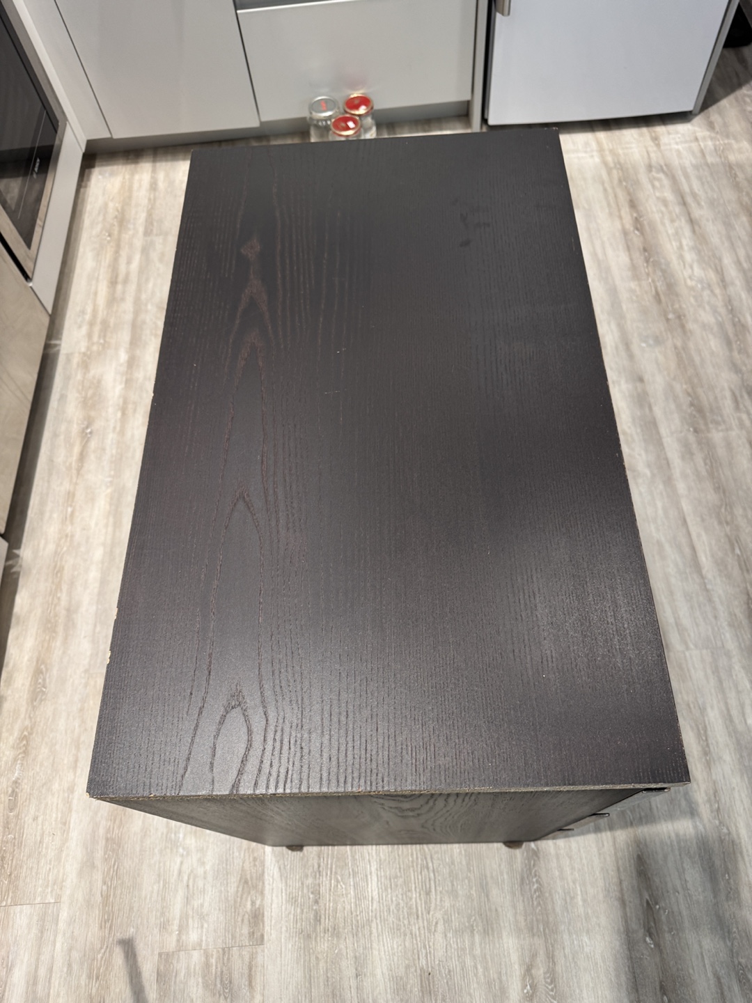 Dark Brown 3 Drawer Chest - photo 3