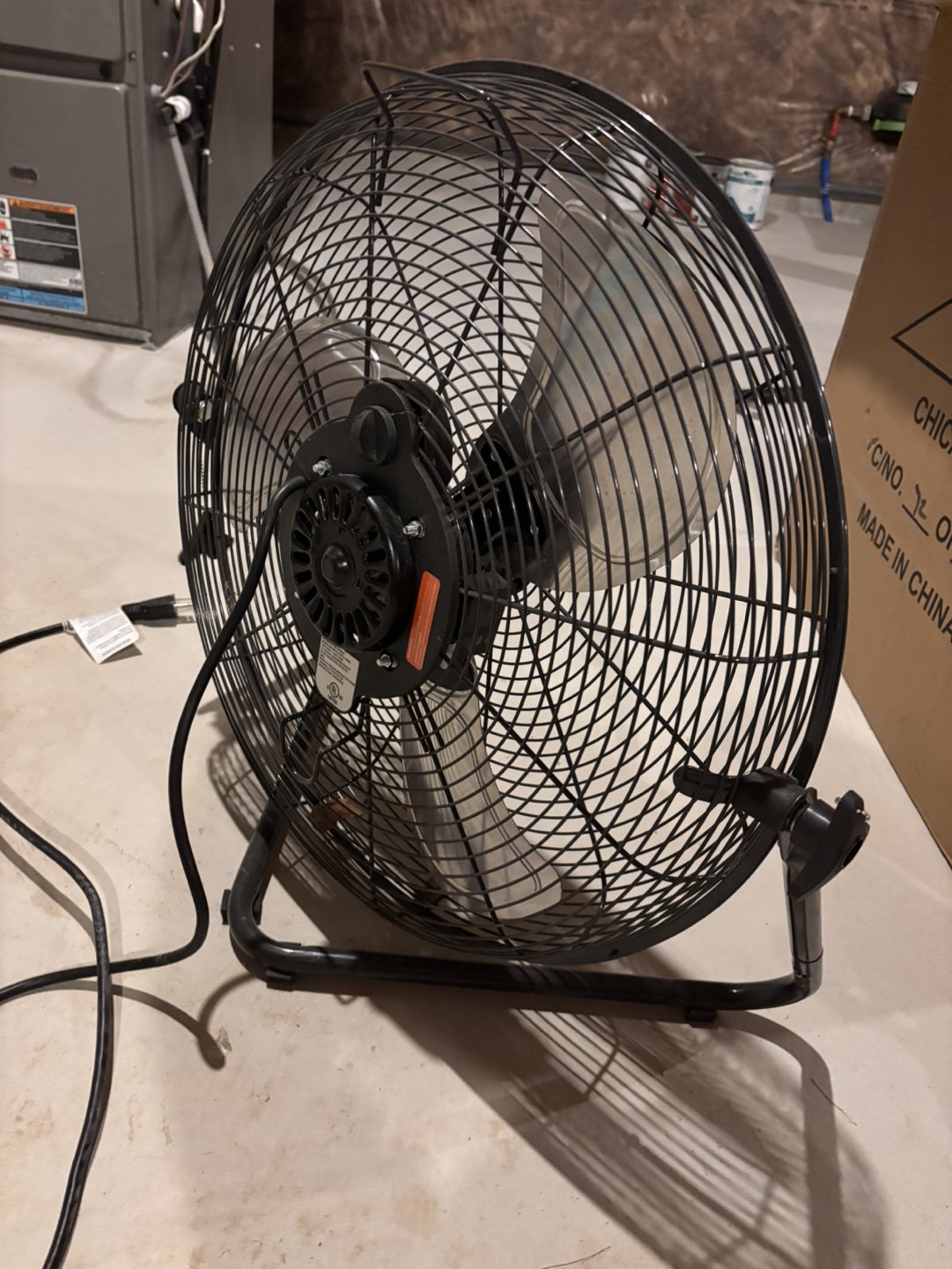 Commercial Electric High-Velocity Floor Fan - photo 2
