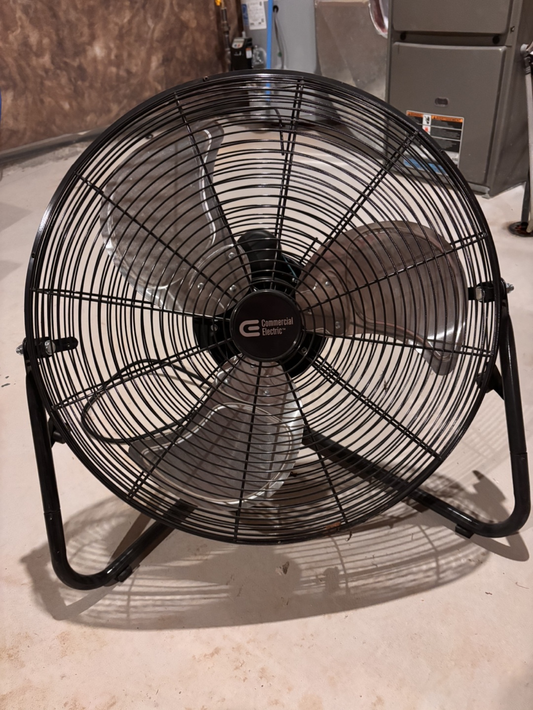 Commercial Electric High-Velocity Floor Fan