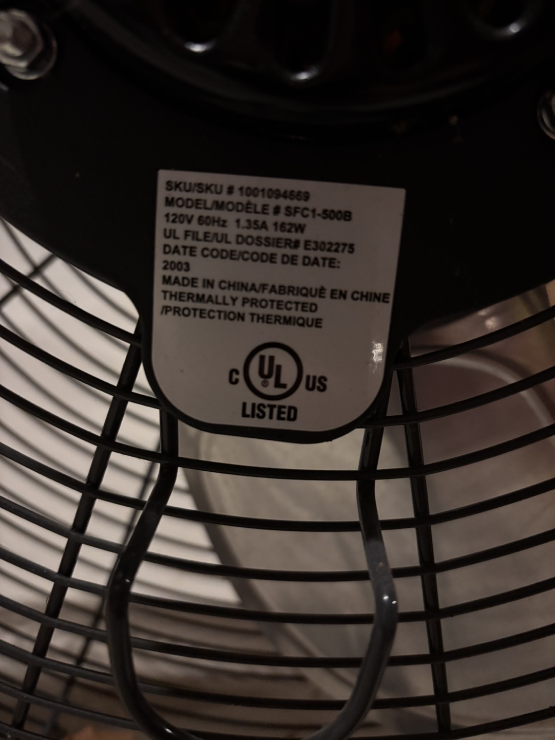 Commercial Electric High-Velocity Floor Fan - photo 3