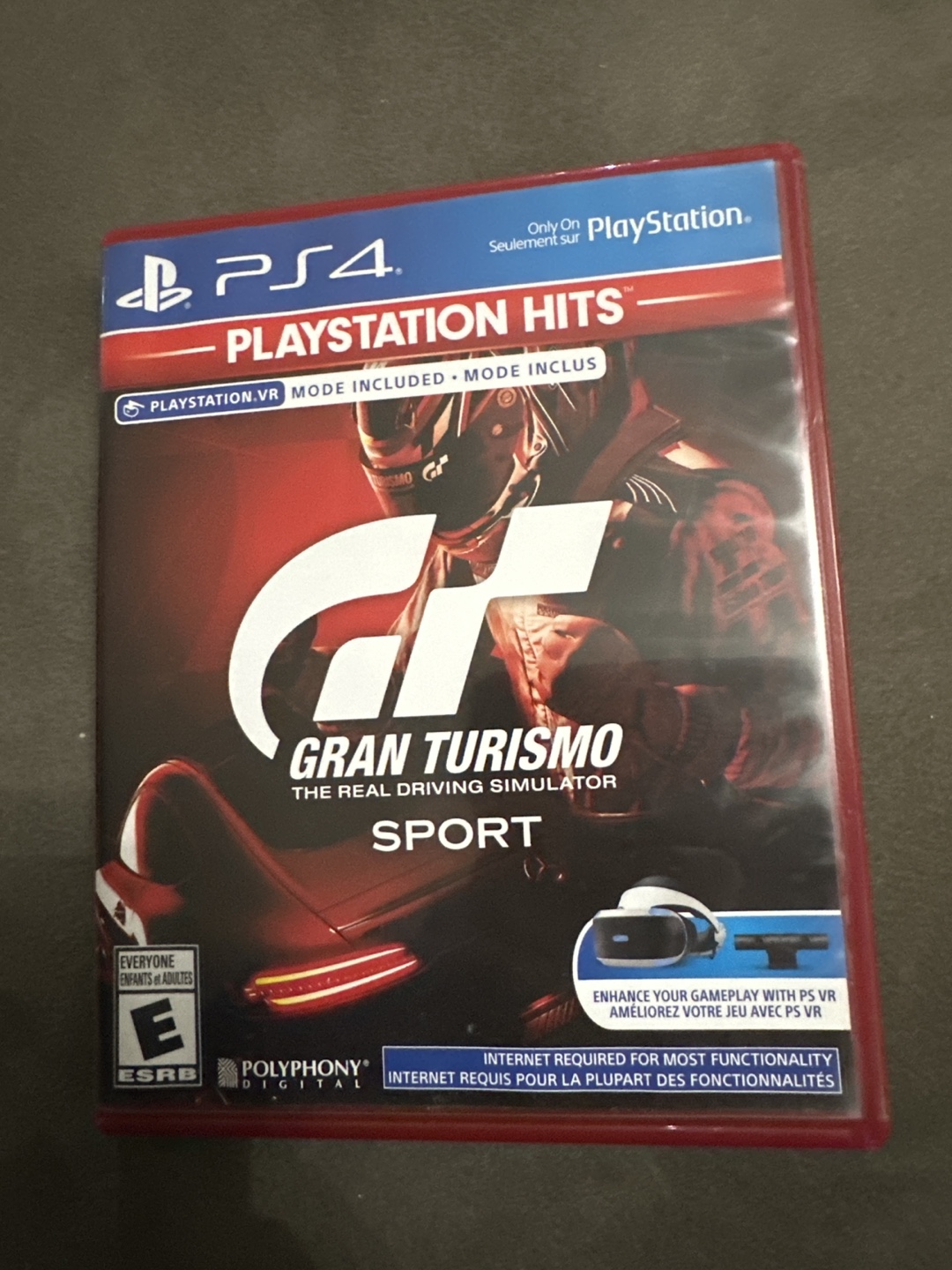 Gran Turismo Sport PlayStation 4 Game
