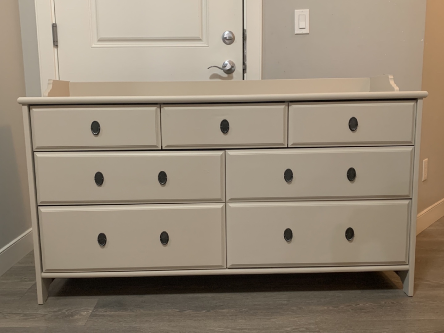 Solid wood dresser