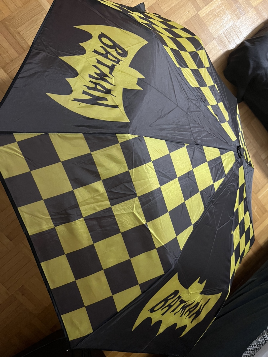 Batman Checkered Umbrella | Moving Out Sale - photo 3
