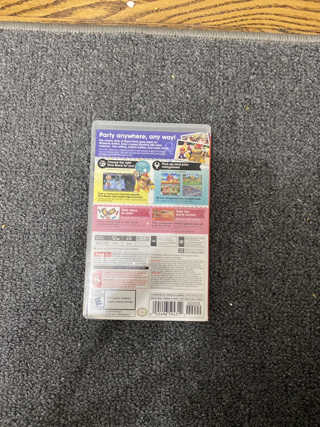 Super Mario Party Nintendo Switch Game - photo 2