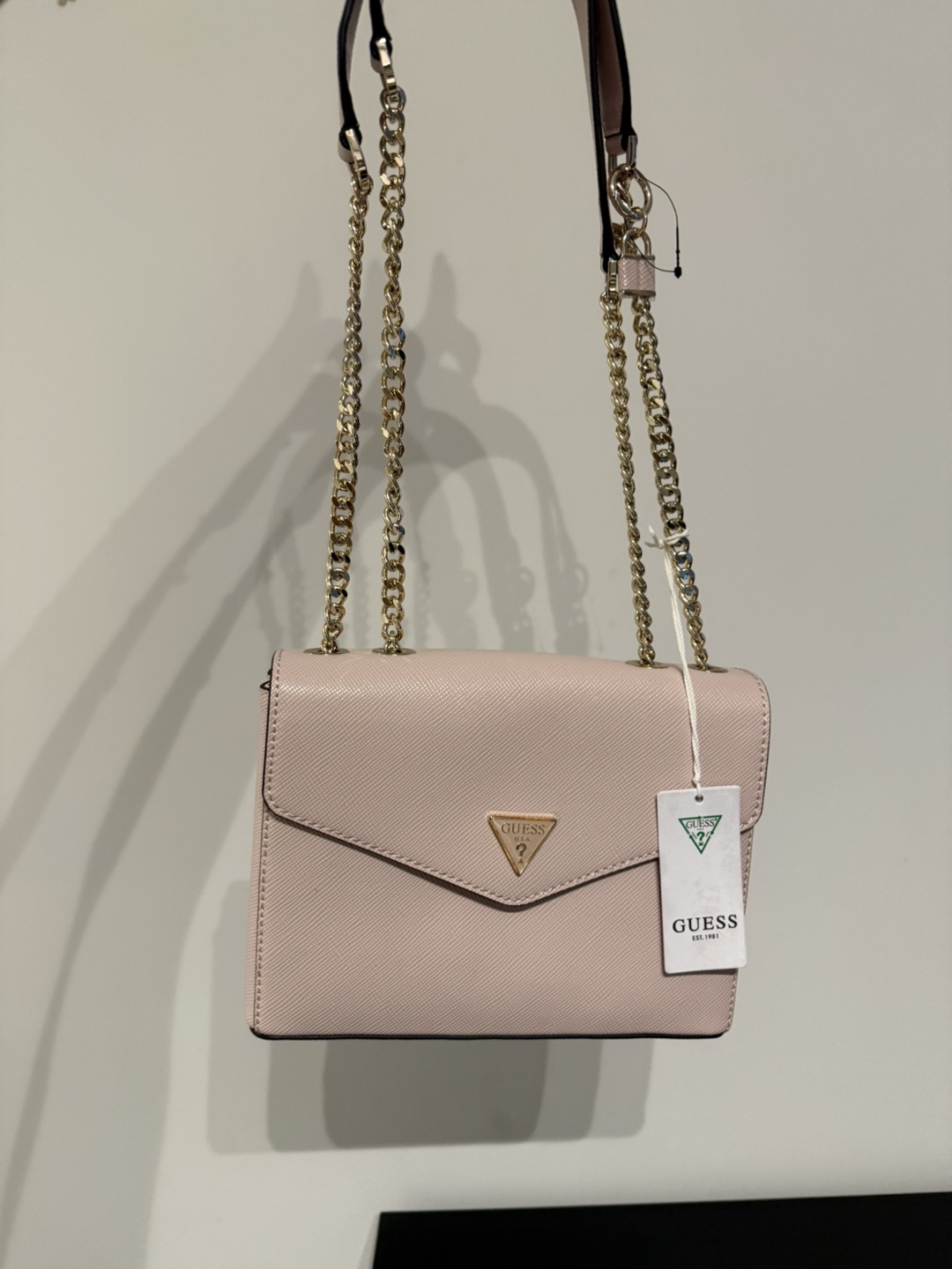 Guess blush pink crossbody bag