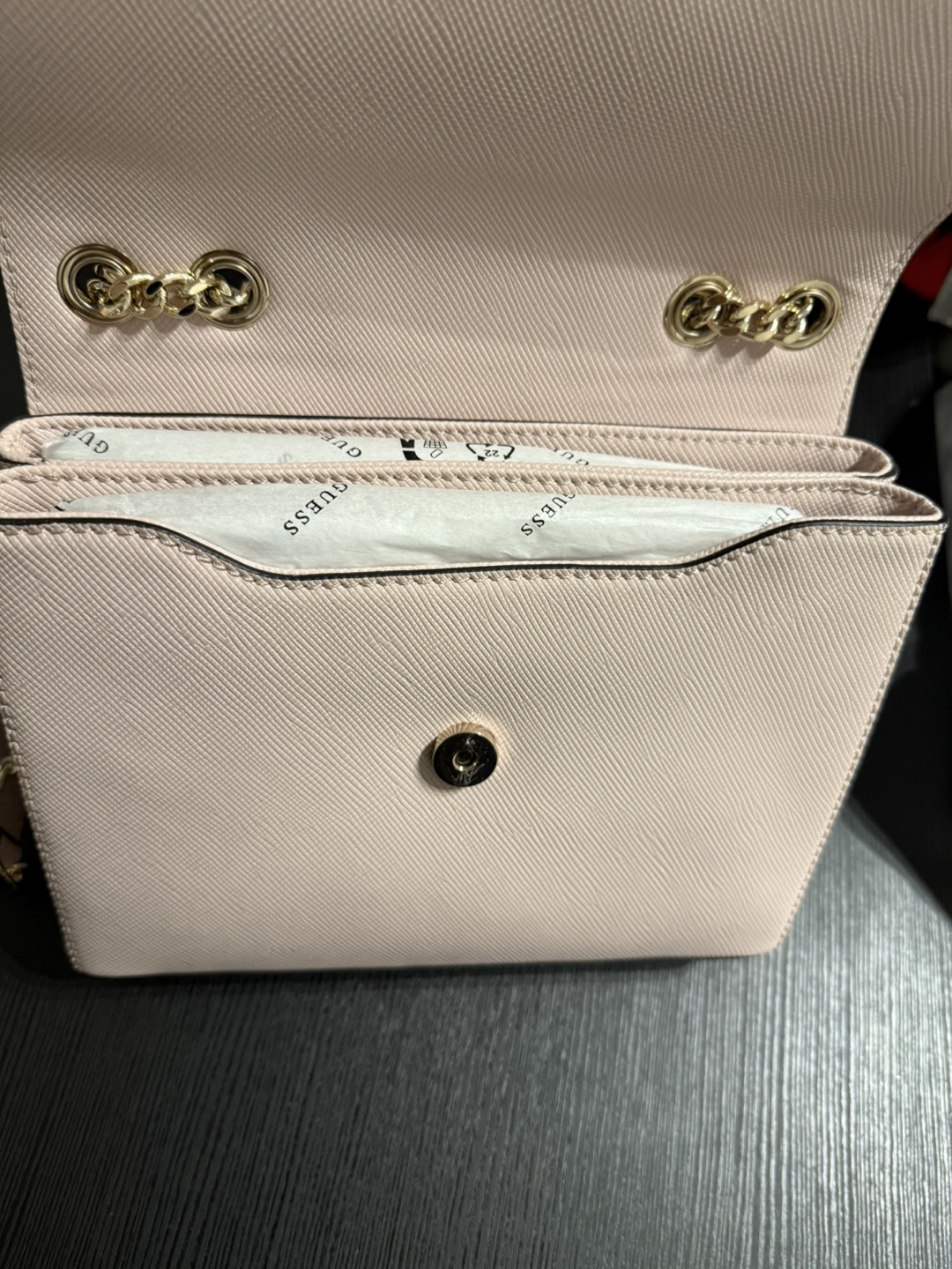 Guess blush pink crossbody bag - photo 4
