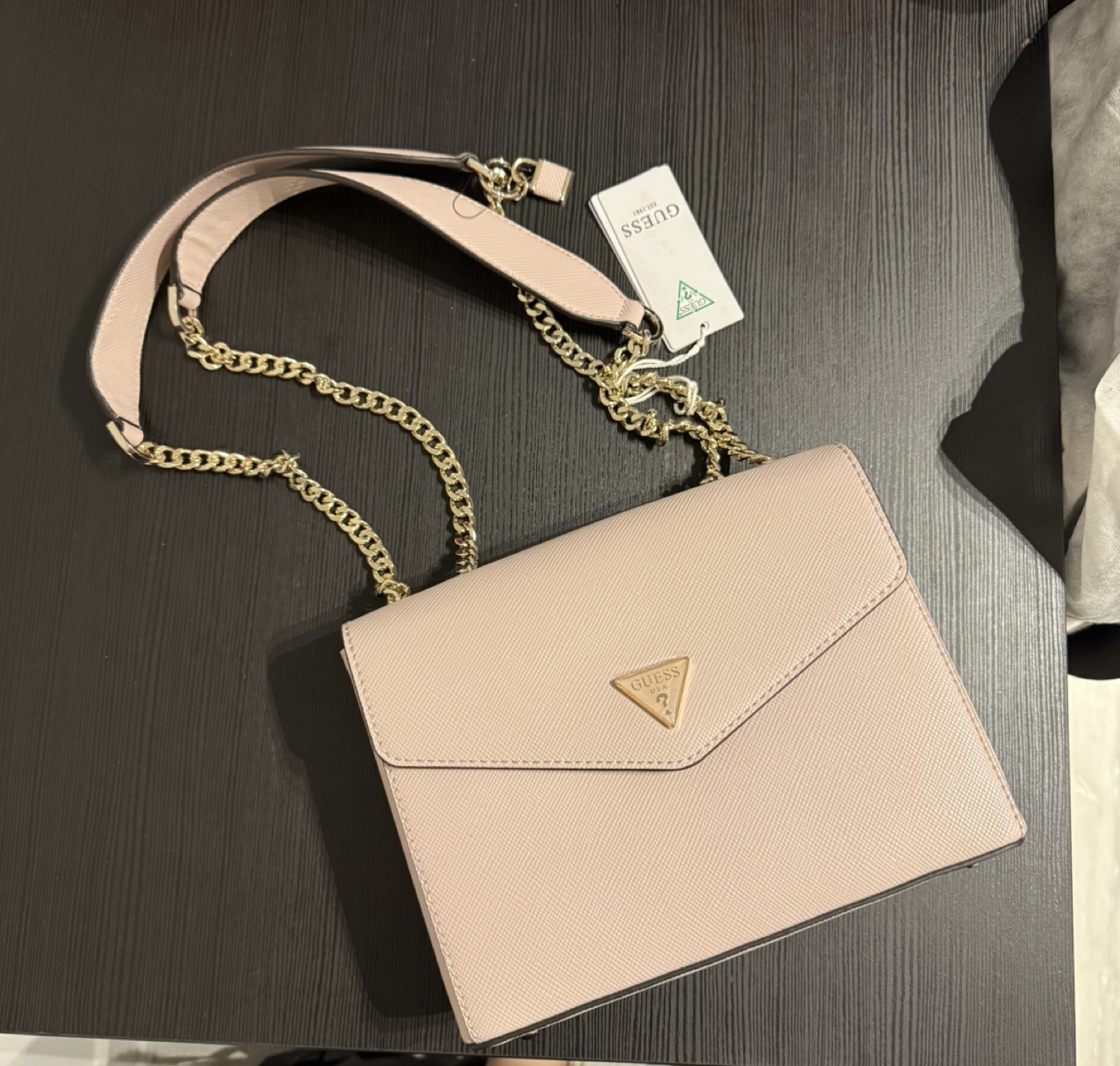 Guess blush pink crossbody bag - photo 5