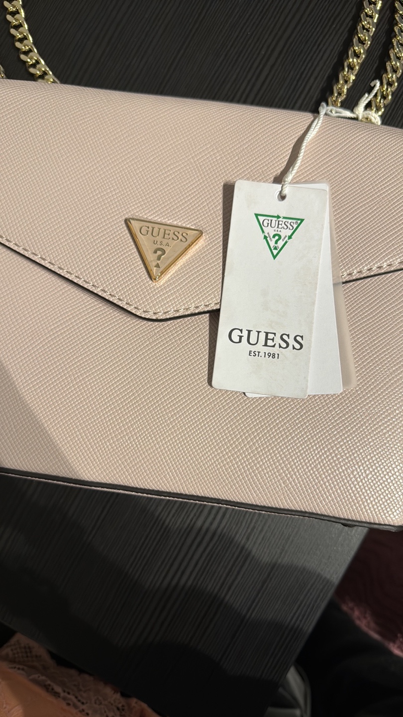 Guess blush pink crossbody bag - photo 3