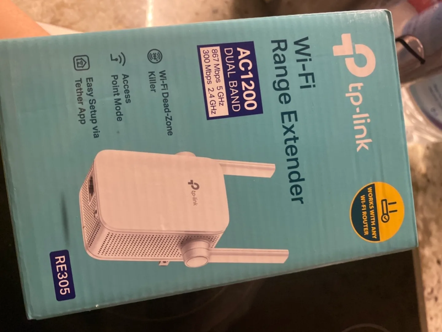 TP-Link AC1200 Wi-Fi Range Extender RE305 - Brand New image indicator(2)