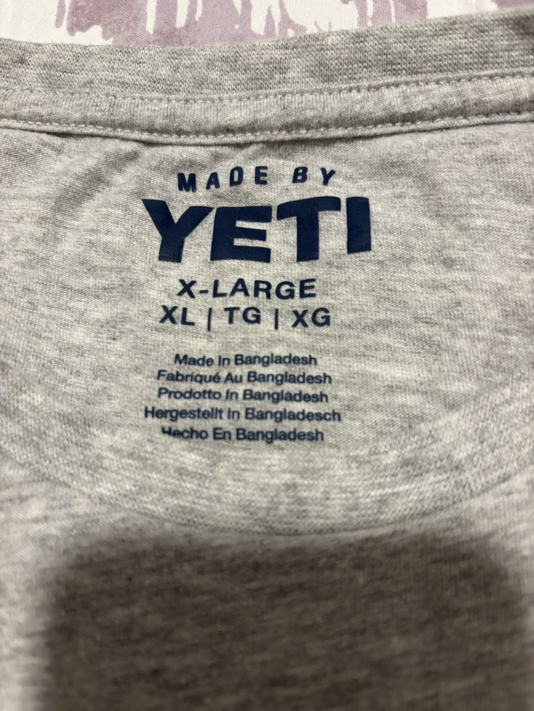 YETI X-Large Gray T-Shirt - photo 3
