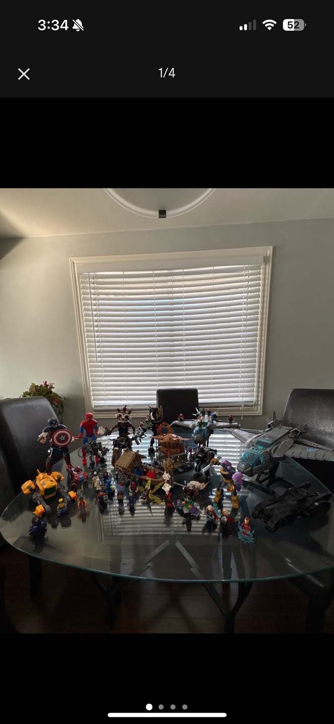 Lego Marvel,DC & Starwars