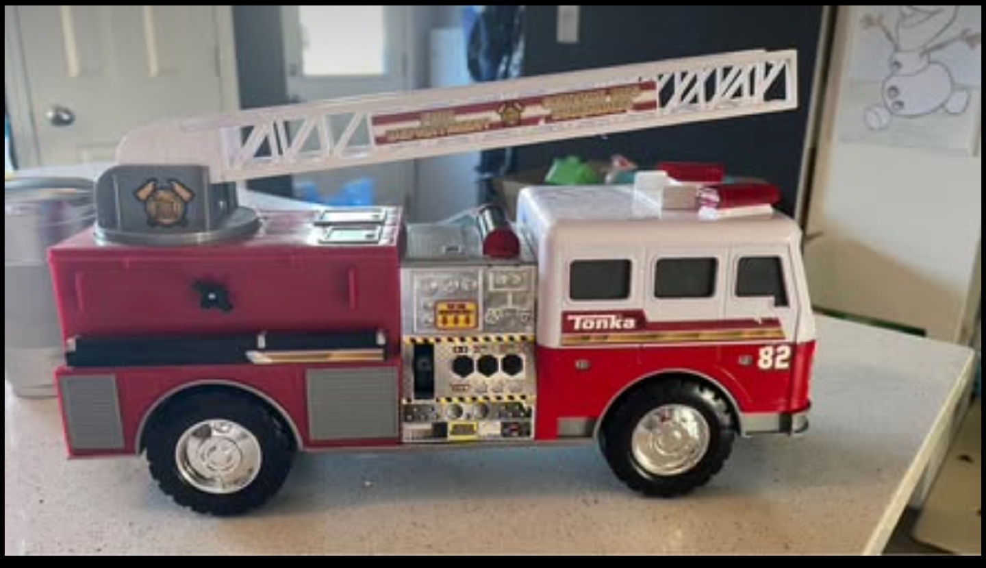 Tonka Firetruck Toy