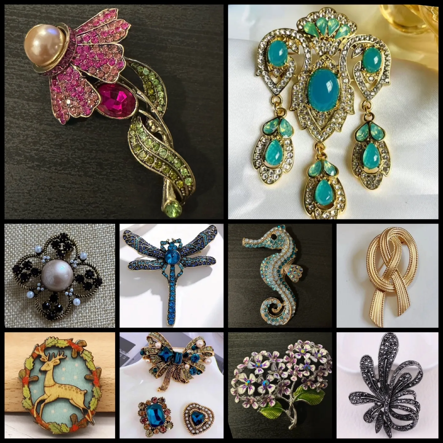 Vintage & New Jewellery - Necklaces, Brooches & Pendants image indicator(2)