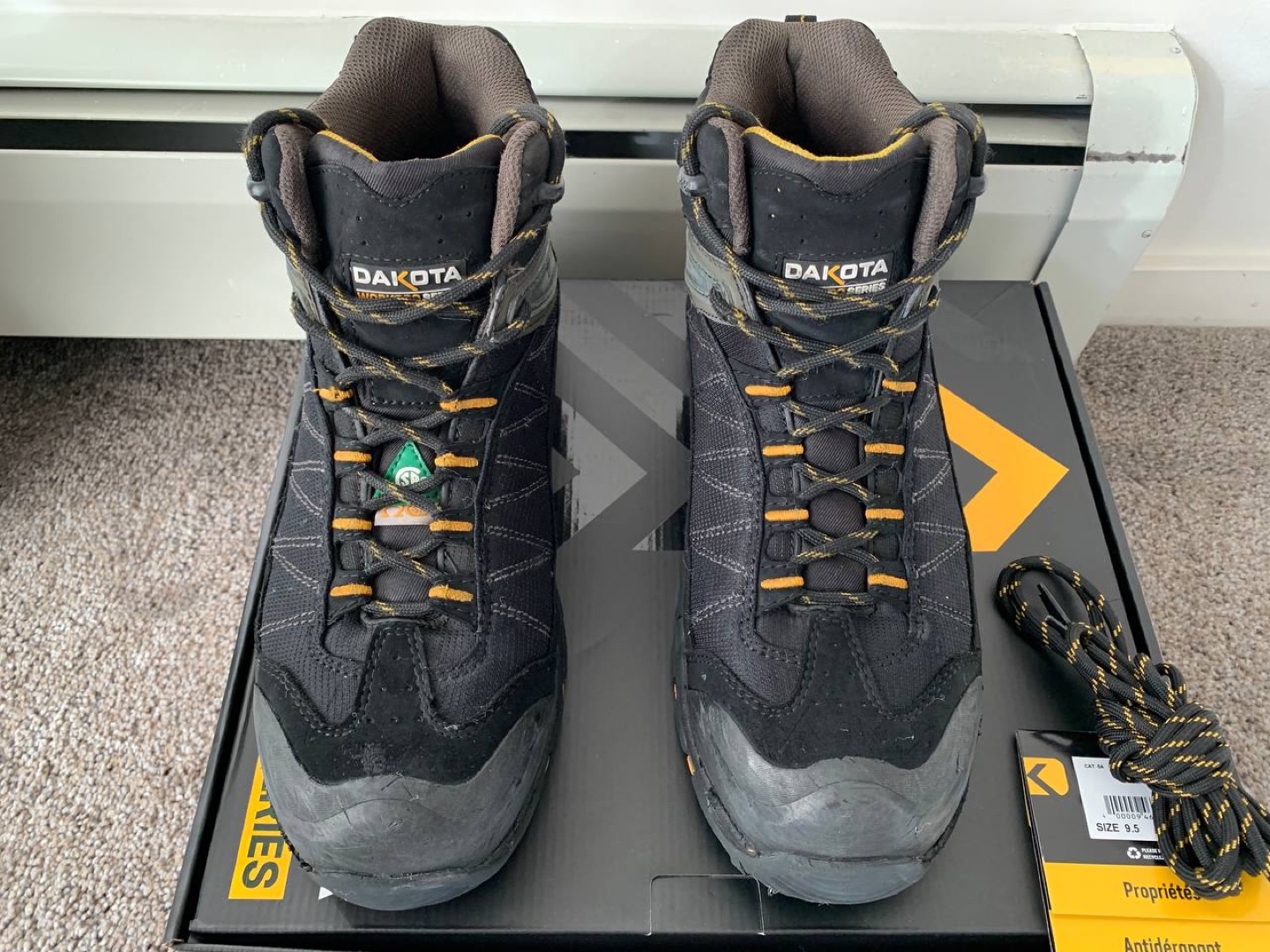 Dakota WorkPro Men's Mid Cut Steel Toe Work Boots Size 9.5 - photo 4