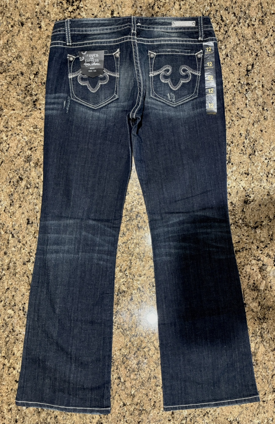 Express ReRock Bootcut Jeans (12R) - photo 4