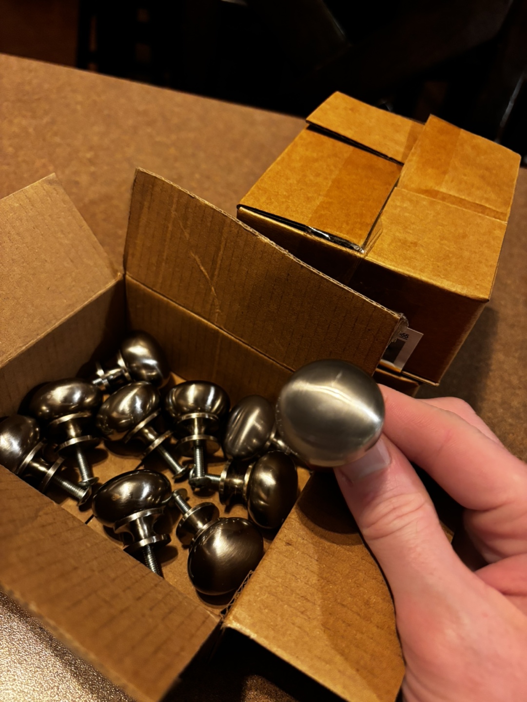 Cabinet knobs - Brushed Nickel Finish