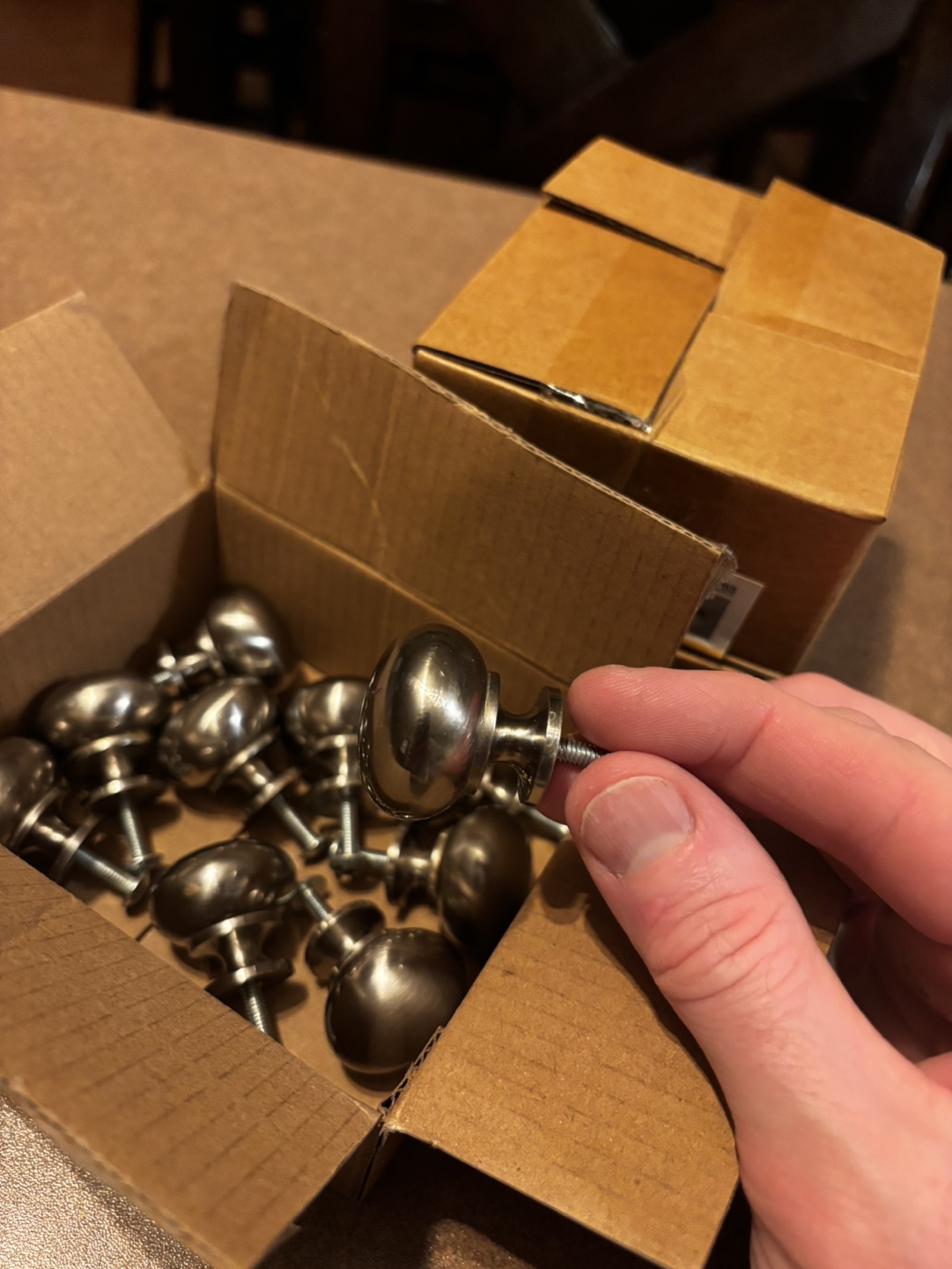 Cabinet knobs - Brushed Nickel Finish - photo 2