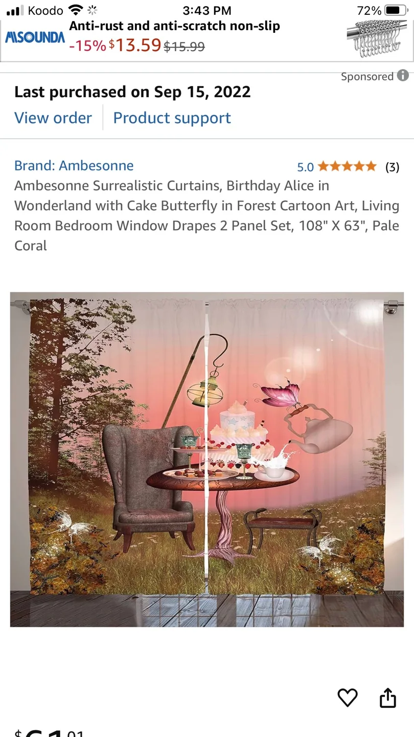 Alice in Wonderland ish curtains image indicator(3)