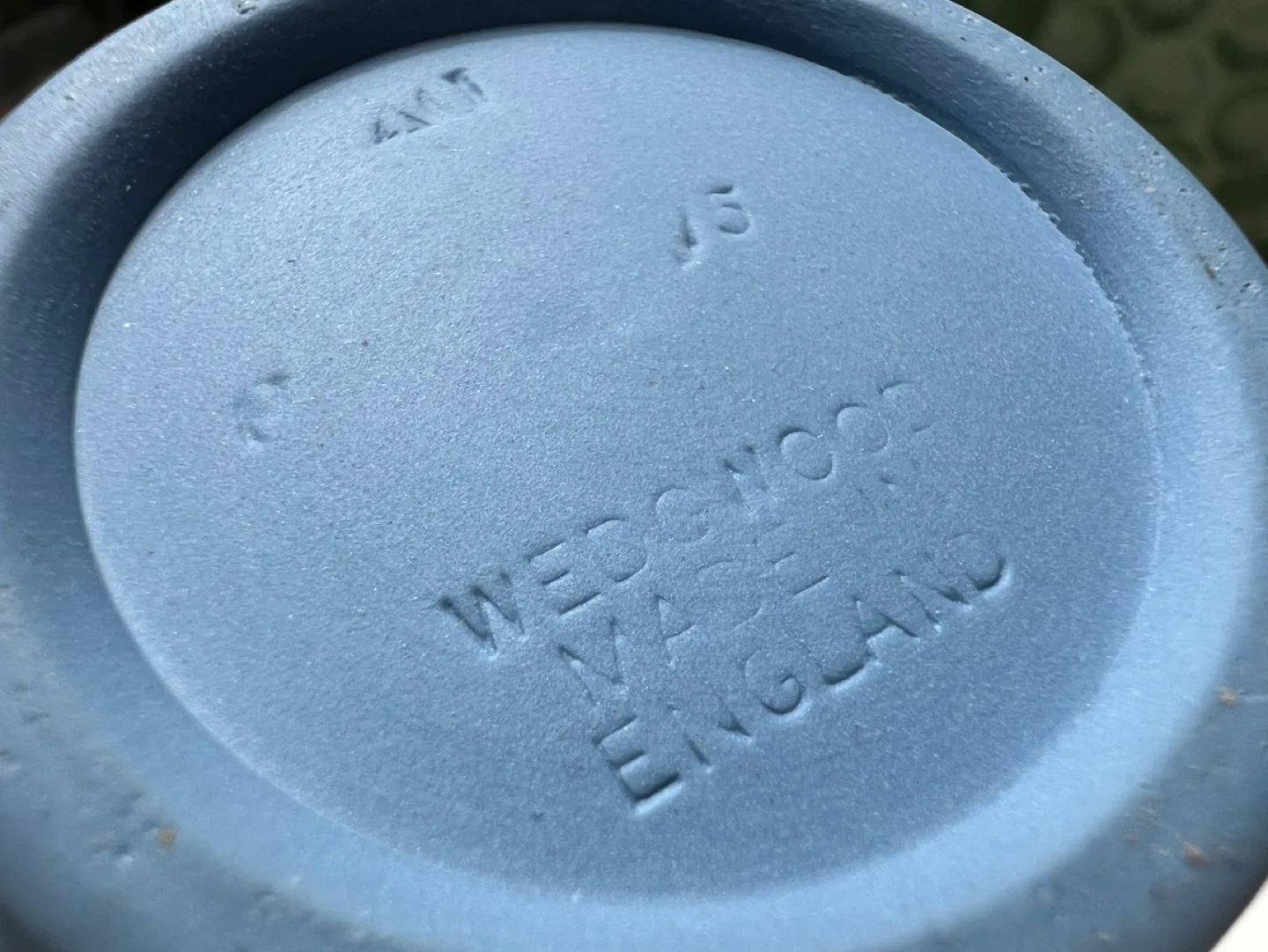 Wedgwood Blue Jasperware Vase image indicator(6)